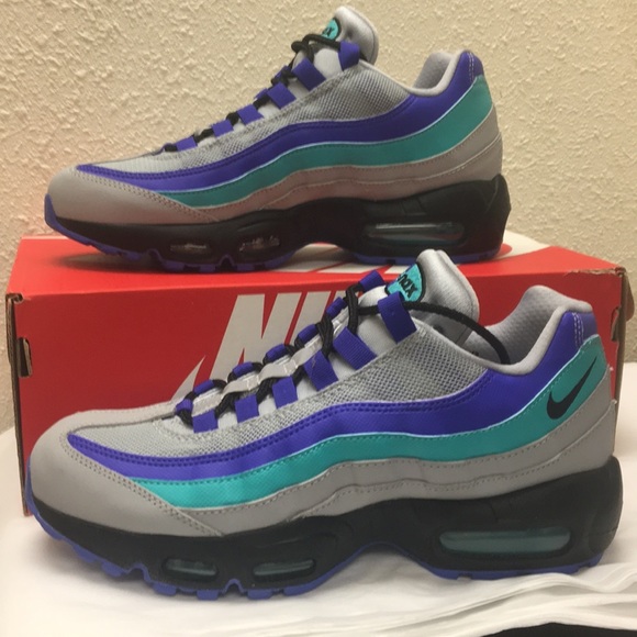 Nike Shoes - Nike Air Max 95 OG Wolf grey/ black-indigo burst